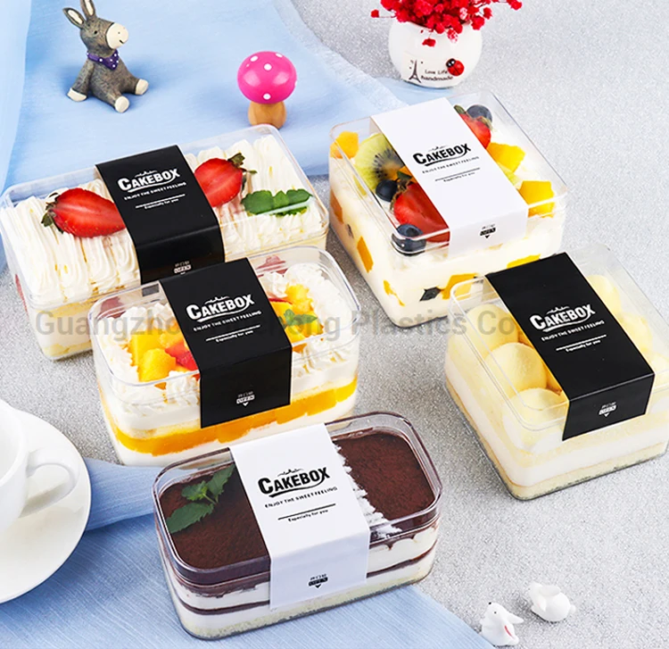 New Design Food Biscuit Plastic Dessert Packaging Cookie Box - Buy ...