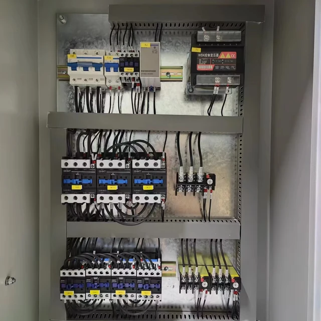Frequency VFD electrical power pump control panel cabinet box distribution cabinets
