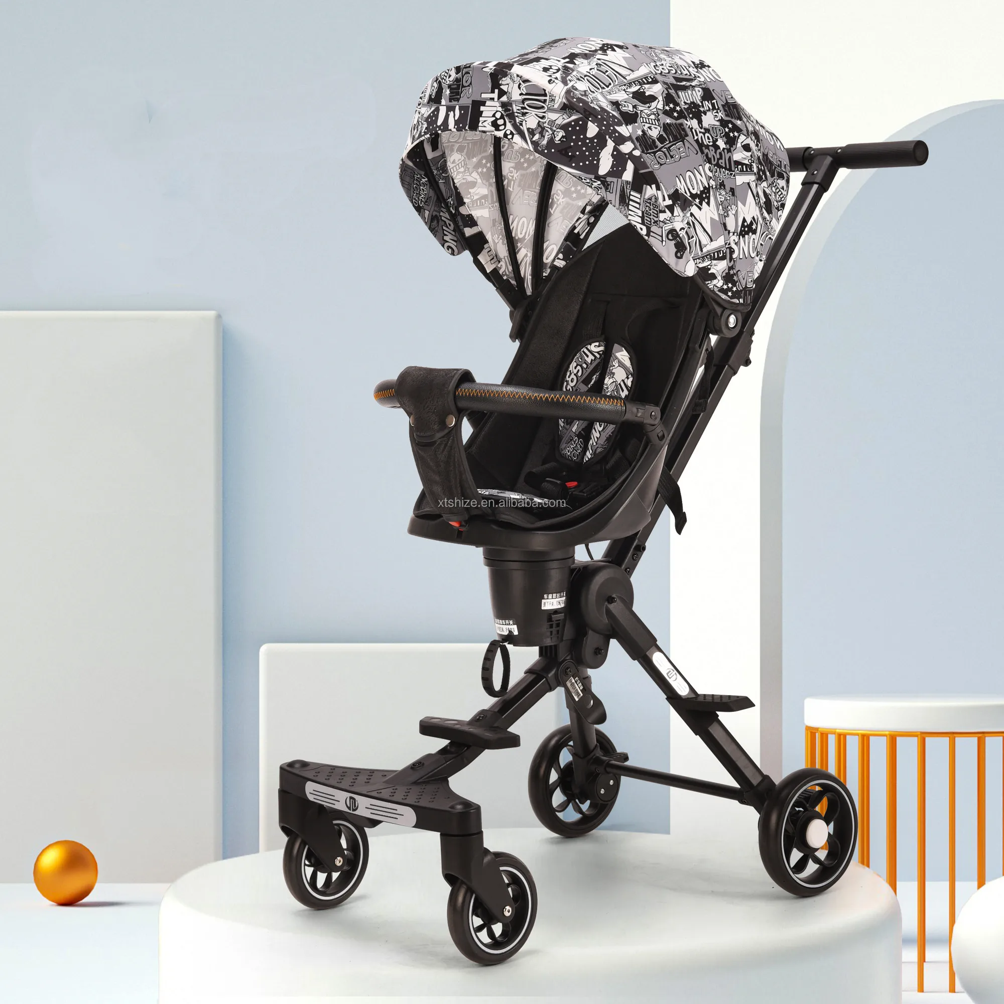 Luxurious Pushchair Baby Stroller Factory with High Quality Child Baby Stroller
