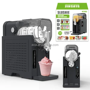 AOJA 2026 Hot Selling Smart Slushie Machine Frozen Drink for Home Use Small Cold Juice Margarita Slush Maker Low Noise 220-240V
