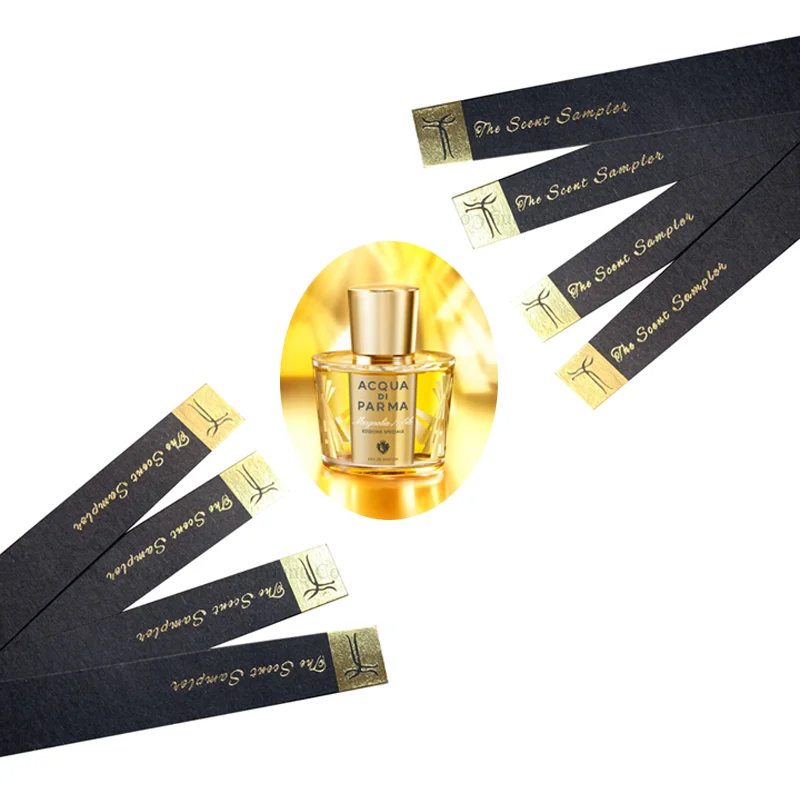 Тестер для духов, импортная бумага для тестирования имитации лака, карточка для тестирования духов, карточка для тестирования духов