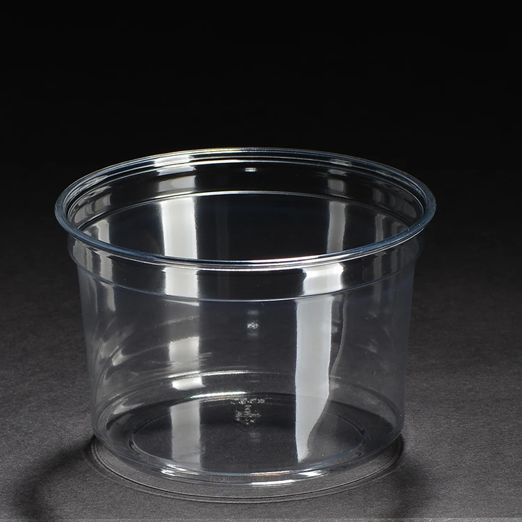 
 Одноразовый контейнер для хранения домашних животных, салатник, пластиковая круглая коробка для упаковки еды  