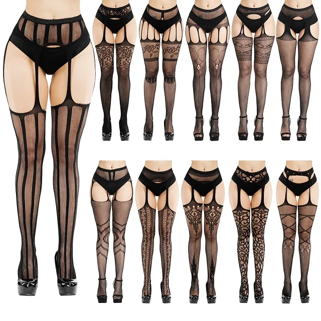 fishnets and suspenders