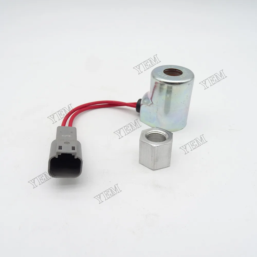 Solenoid Coil 6678891 10VDC for Bobcat Engine Rebuild Kit 6
