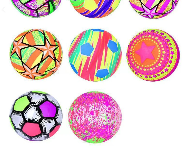 Hot Sale 220mm Various Size High Rubber Bouncy Ball Colorful Rubber