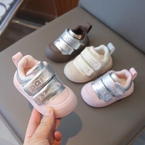 Wholesale Spring and Autumn New Arrival Soft Bottom Kids Baby Toddler Casual Walking Shoes