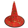 Red Gold Foil Composite Witch Hat