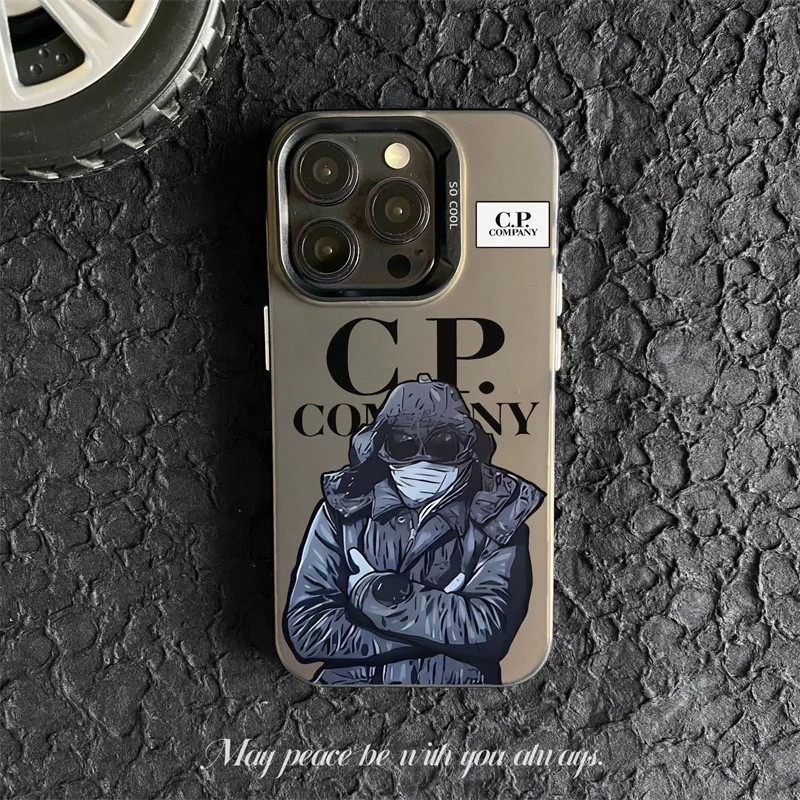 Trendy CP Company IMD Phone Case for iPhone XS, XR, 14, 15 Pro Max - Stylish Shockproof Mobile Cover in Multiple Colors Trendy CP Company IMD Phone Case for iPhone XS, XR, 14, 15 Pro Max - Stylish Shockproof Mobile Cover in Multiple Colors