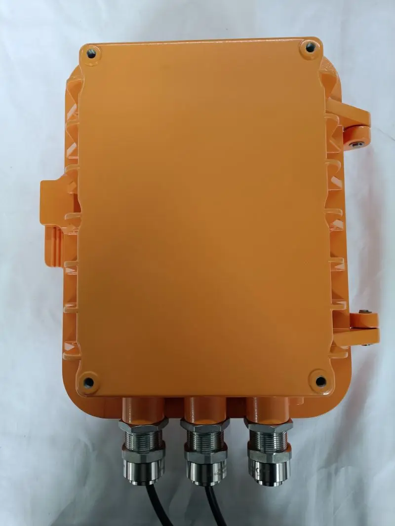 Beacon Explosion Proof Telephone Intercom System Industrial KEYPAD Phone Wall Mount ATEX Telephone KNTECH KNEX5 Handset Door EX