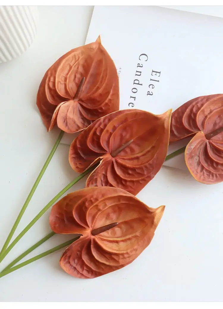 Home Hotel Wedding Decoration Photography Props Anthurium Wholesale