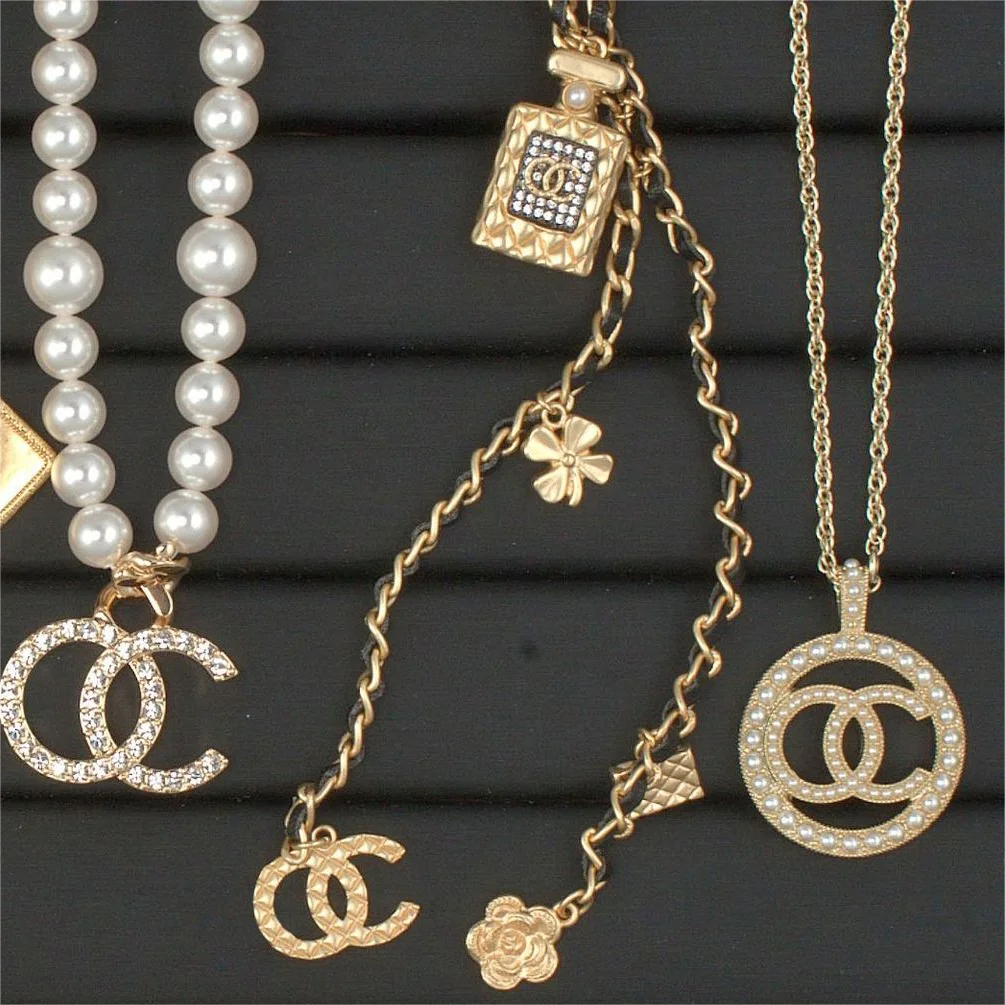 Aliexpress chanel necklace discount