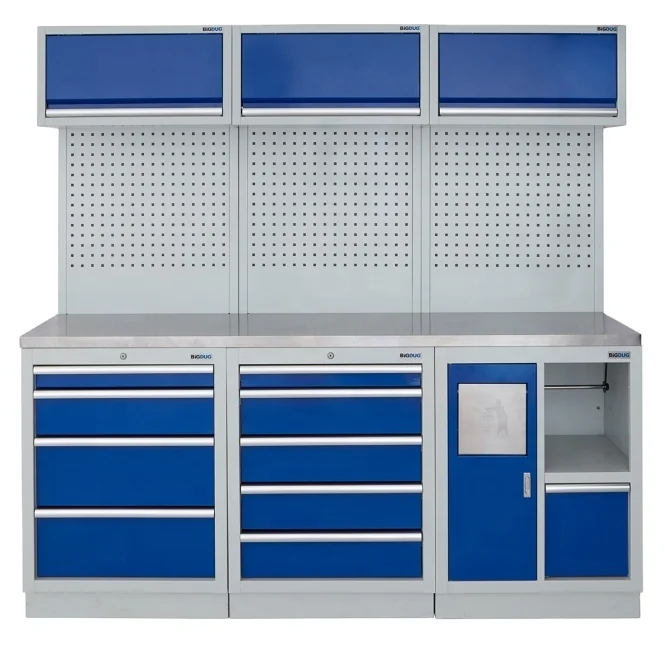 Cheap Jzd Garage Tool Cabinet Metal Steel Workshop Workstation Drawer ...