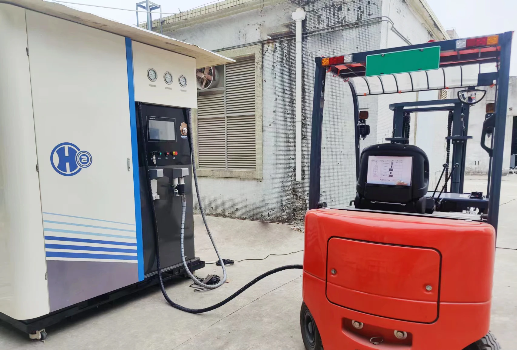 Hydrogen Refueling Station Hydrogen Fuel Cell Vehicles Charging Filling ...