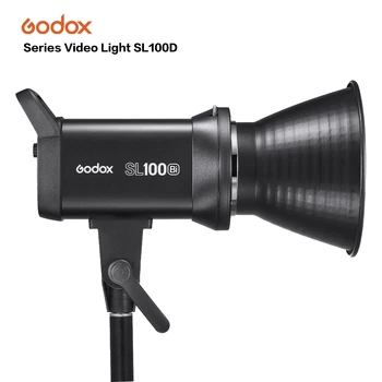 Godox SL100Bi 100W 2800-6500K White Yellow Version LCD Panel LED Video Light Continuous Output Bowens Mount Studio Light detail image