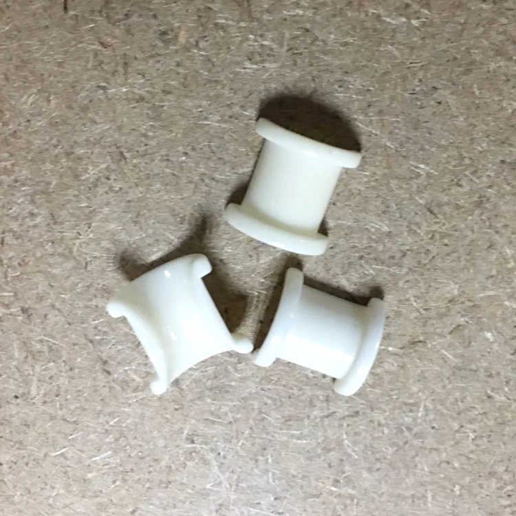 Textile Finishing Machinery Use and Guide Wire Type Alumina Ceramic Eyelets With Groove