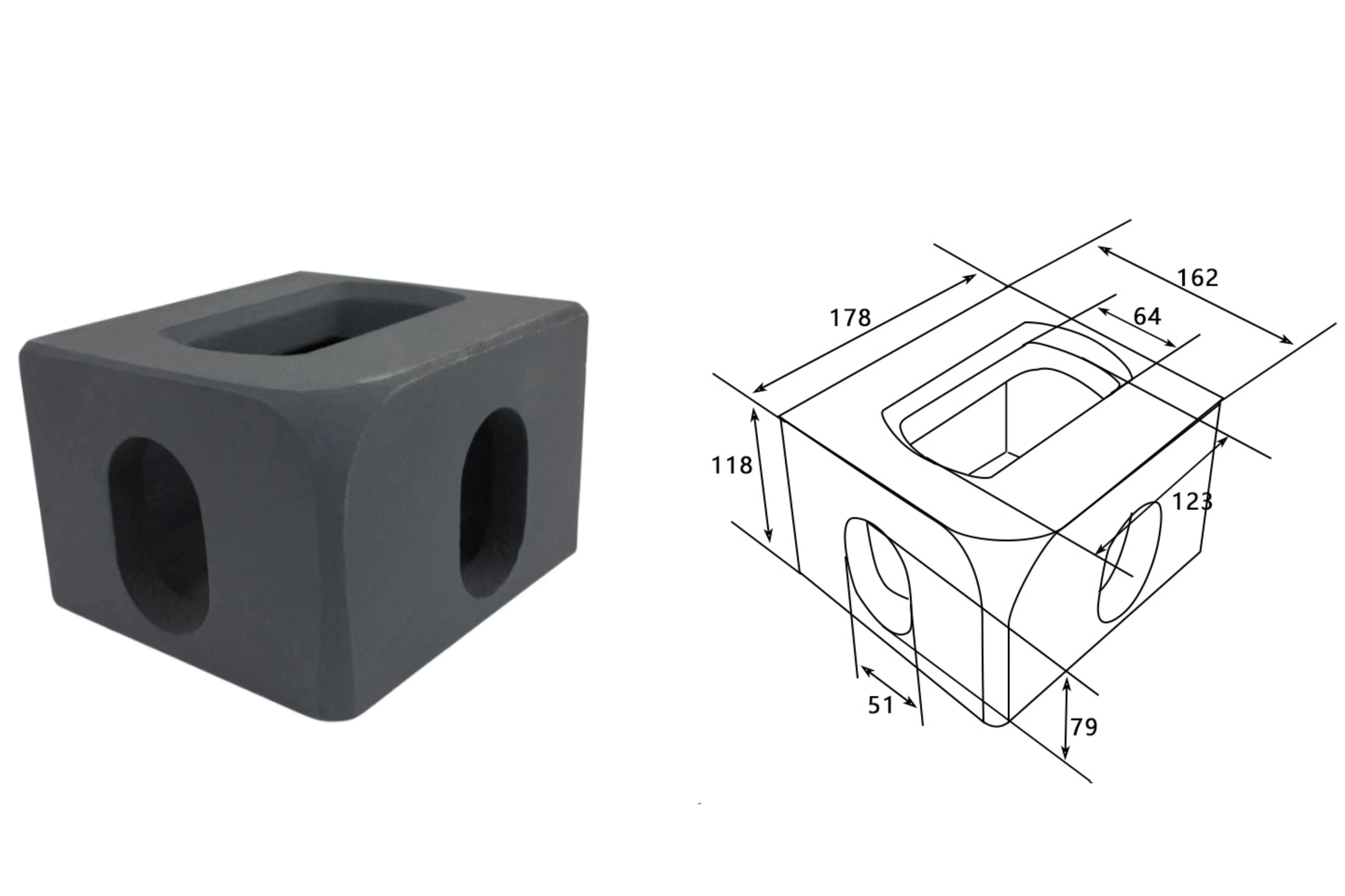 ISO 1161 Shipping Container Corner Castings for Sale