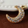 Gold zircon moon