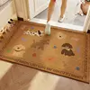 Colorida colección divertida de cachorros huecos: alfombra de suelo de imitación de fibra de coco
