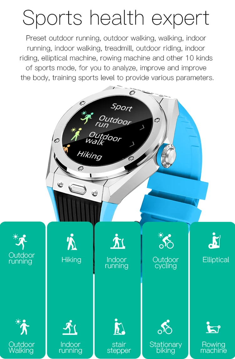 2021 new arrivals wholesale cheap men sport blood pressure ip67 touch screen smart phone reloj bt android smart watch