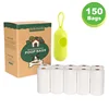 Blanc, 10 rouleaux avec 1 distributeur/boîte