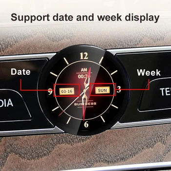 Mercedes Benz Electronic LCD Stopwatch - Intelligent Clock
