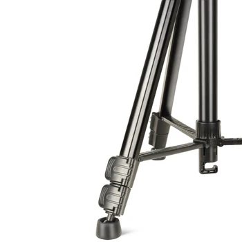 Q332 New Aluminum Alloy Tripod Stand 165cm Video Camera Tripod Stand With Panoramic Handle Head 8kg Load Digital Camera Stative detail image