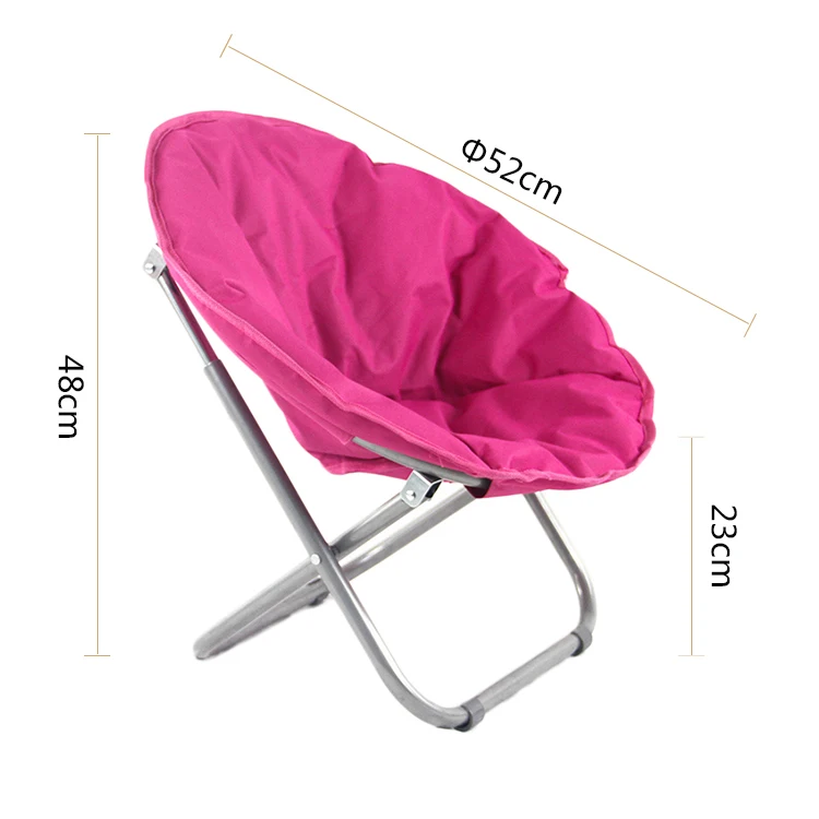 Comfortable Small Size Easy to Use Lightweight Lazy Baby Moon Folding Chair