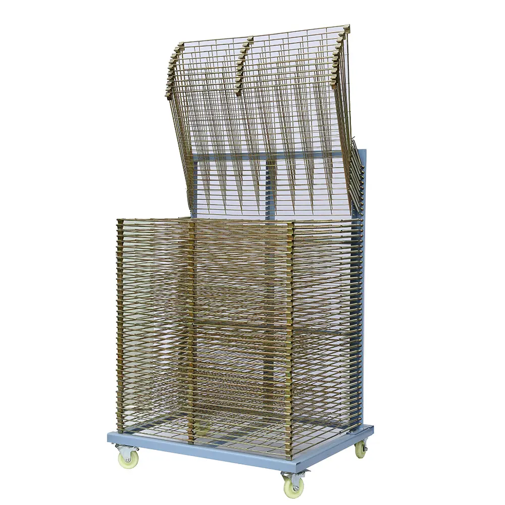 50 Layers Pinakamahusay na Benta Screen Printing Racks/bags Screen Printing Drying Racks