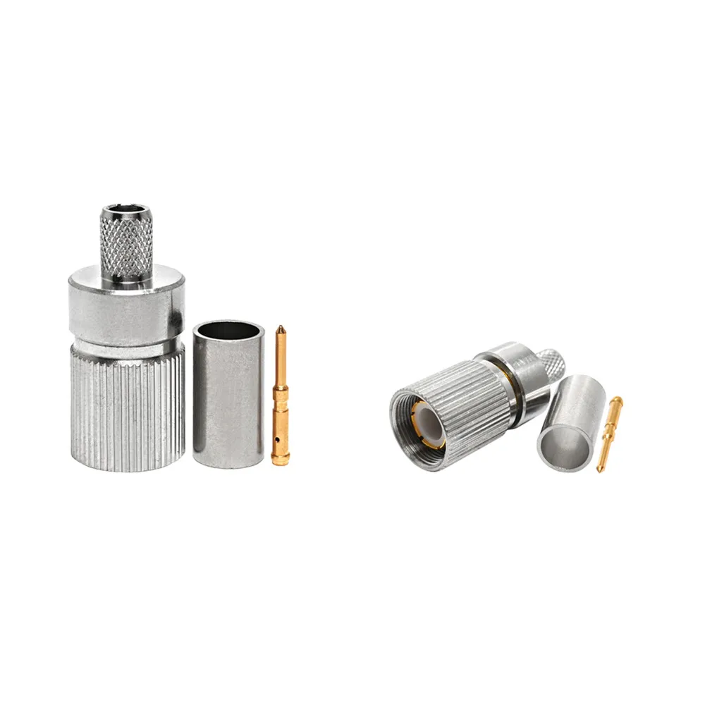 50Ω  Wholesale 1.6/5.6 Male Plug Straight RF Connector  for Flex5 Coaxial Cable  for RF Communication Application