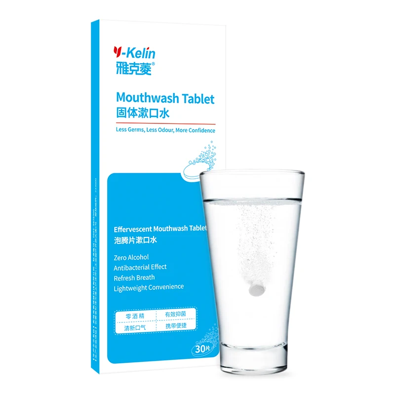 
Таблетки для полоскания рта с удобной переноской 
