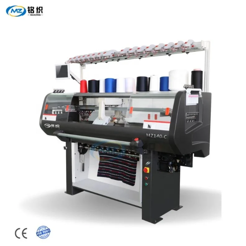 Factory Supplying High Speed Computer Control 1 System 16g 52inch Jacquard  Knitting Machine for Rib Collar and Scarf Flat Knit - China Flat Collar  Knitting Machine, Collar Rib Knitting Machine