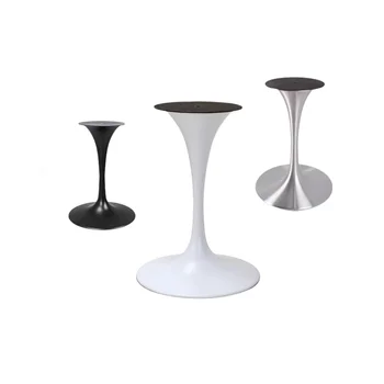 New design Custom Cast Iron restaurant Table Legs commercial rose gold pedestal saarinen tulip round dining table base foot