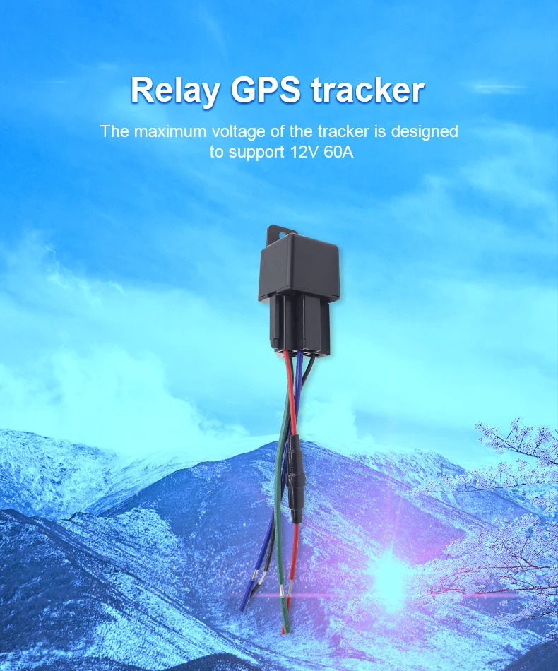 Life Time Gsm Gps Car Tracking System Gps For Motorcycle Tracker Relay