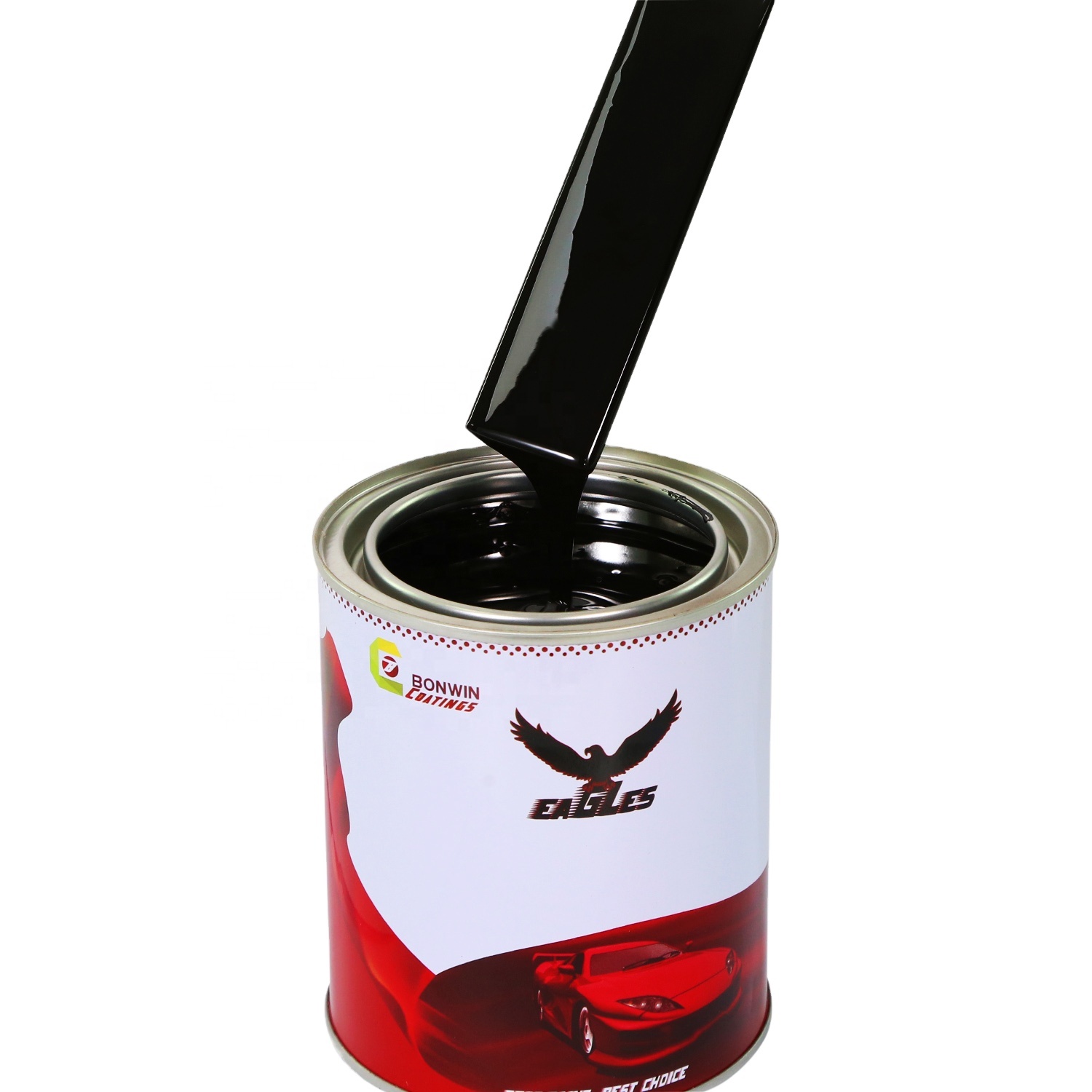 
 Высококачественная акриловая краска для полировки автомобиля 1K / 2K Basecoat / Topcoat  