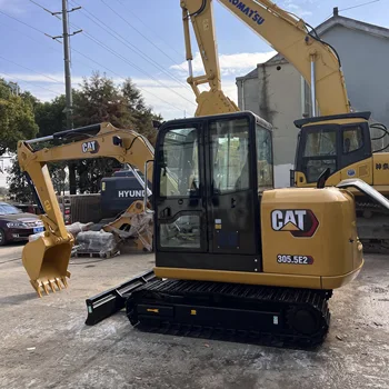 5Ton Used Japan Earthwork CAT Excavator CAT305.5E2 Second-hand Mini Escavator CAT305.5E2 in Good Condition for Sale