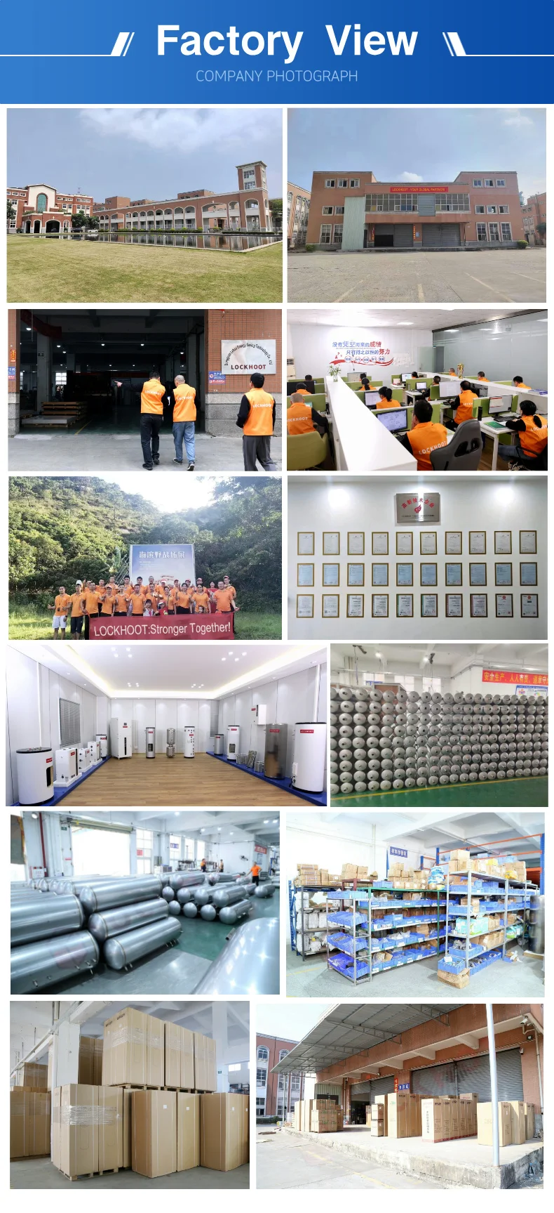 400L Buffer Water Tank for Hot Solar Water RV Household Air Source Heat Pump R290 Battery for Hotels Outdoor Applications