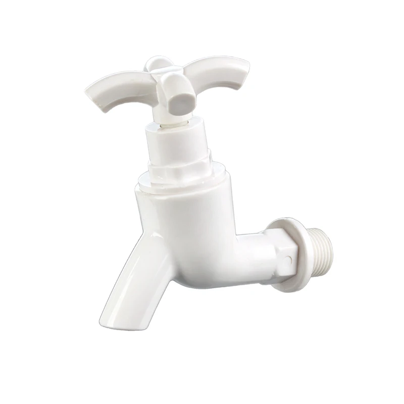 Chinese Factory PVC-U Plastic Ceramic Valve Core Wall-Mounted Bathroom Kitchen Basin Faucet