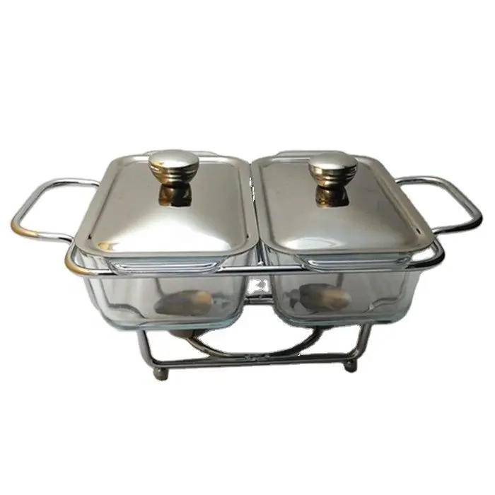  Wholesale Multi-purpose Cheap 2 Lattice Glass Chafing Dish Buffet For  Home Use Stainless Steel Food Warmers - Buy Chafing Dish For Sale,Dish  Chafing,Chafing Dishes Stainless Steel Product on 