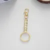 Gold-plated modular keychain