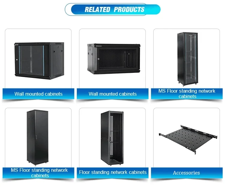 42u Smart Server Rack 19inch Network Cabinet Data Wall Box 6u9u 12u ...