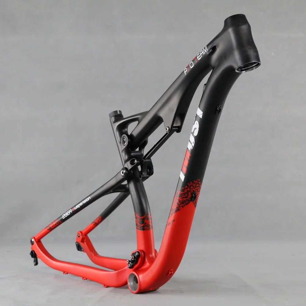 mountain bike frame with suspension