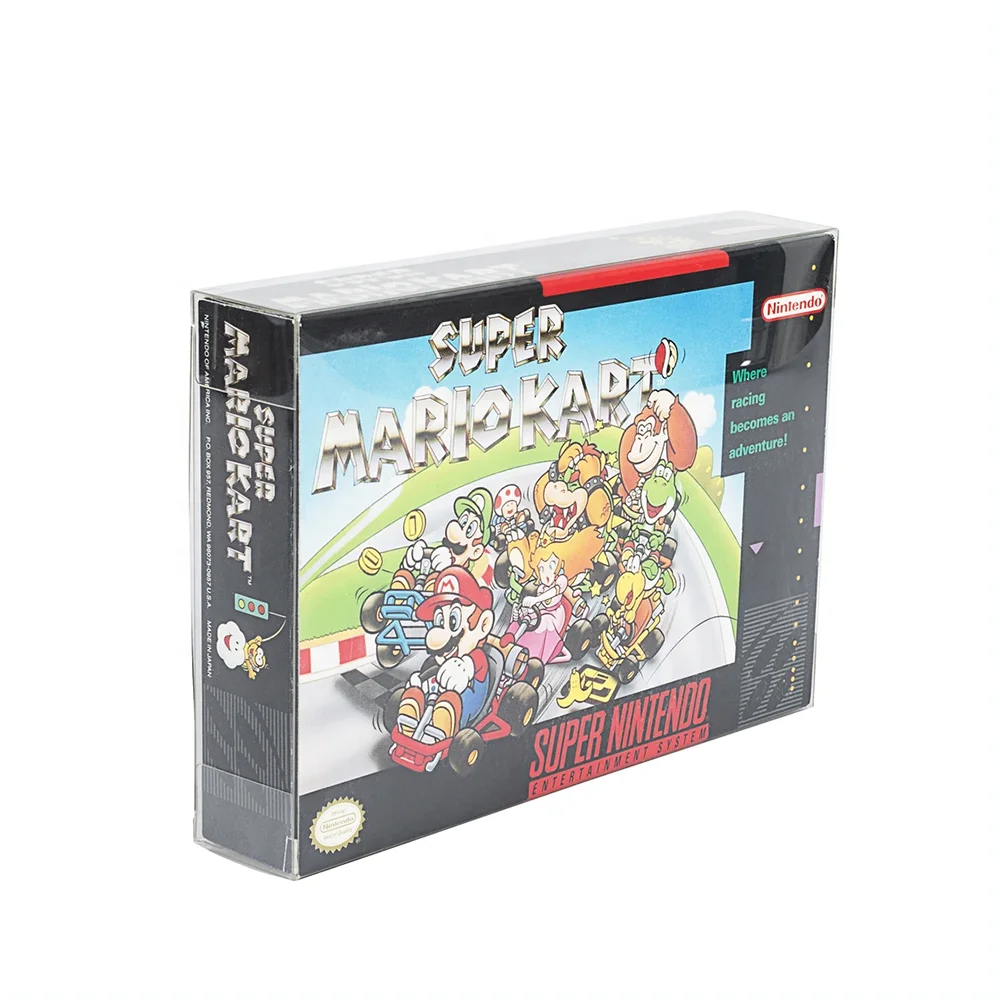 Transparent Hard PET Box Card Video Game Protector