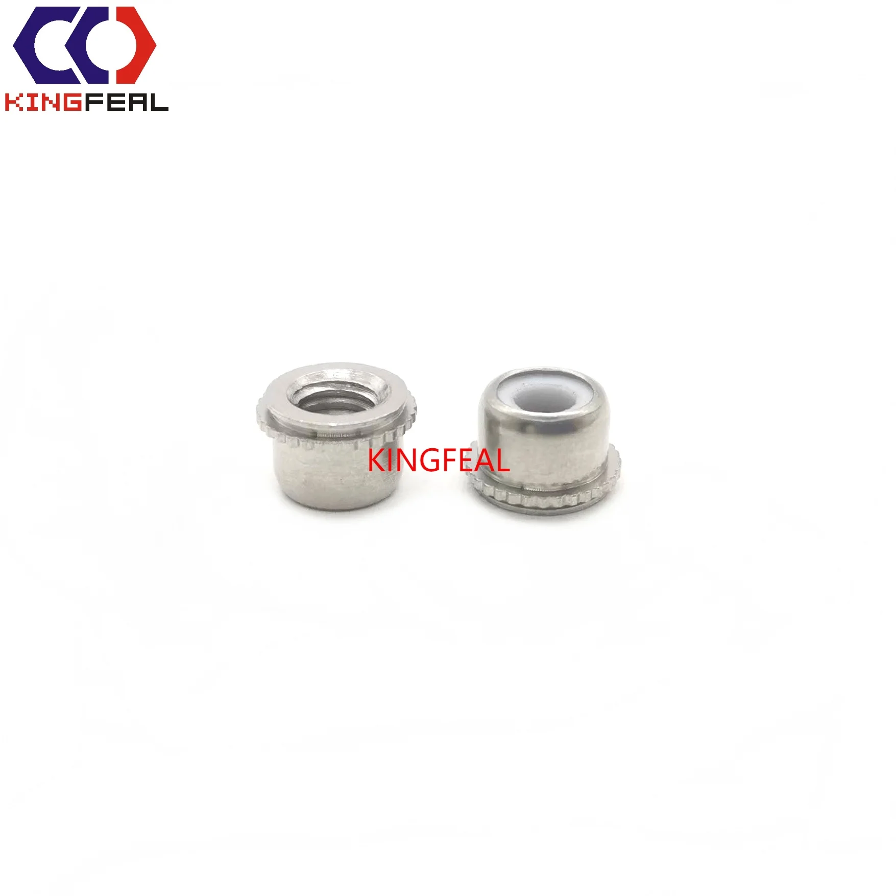 British Stainless Steel Nylon Locking Nut - Self-locking