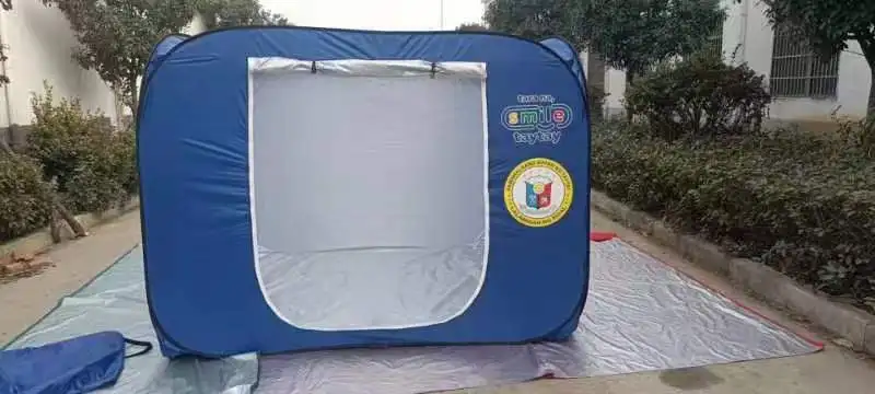 Modular Tent Compartment Evacuation Quick Open Folding Tent Refugee Medical Emergency Disaster Relief Tent