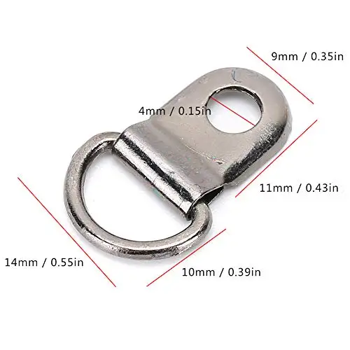 Boot Lace D Ring Hook Eyelets Repair Kit Metal Shoes Speed Mounting