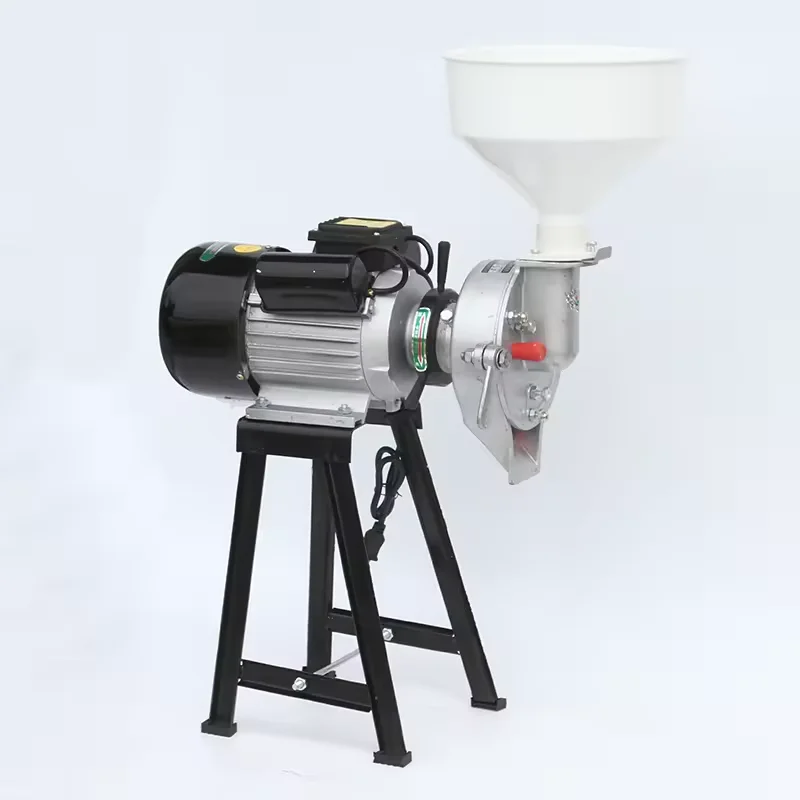 WEIYAN Popular Grain Grinder Machine Peanut Rice Soybean Pulp Grinding Wet and Dry Dual Use Grinding Machine Cereals Grinder