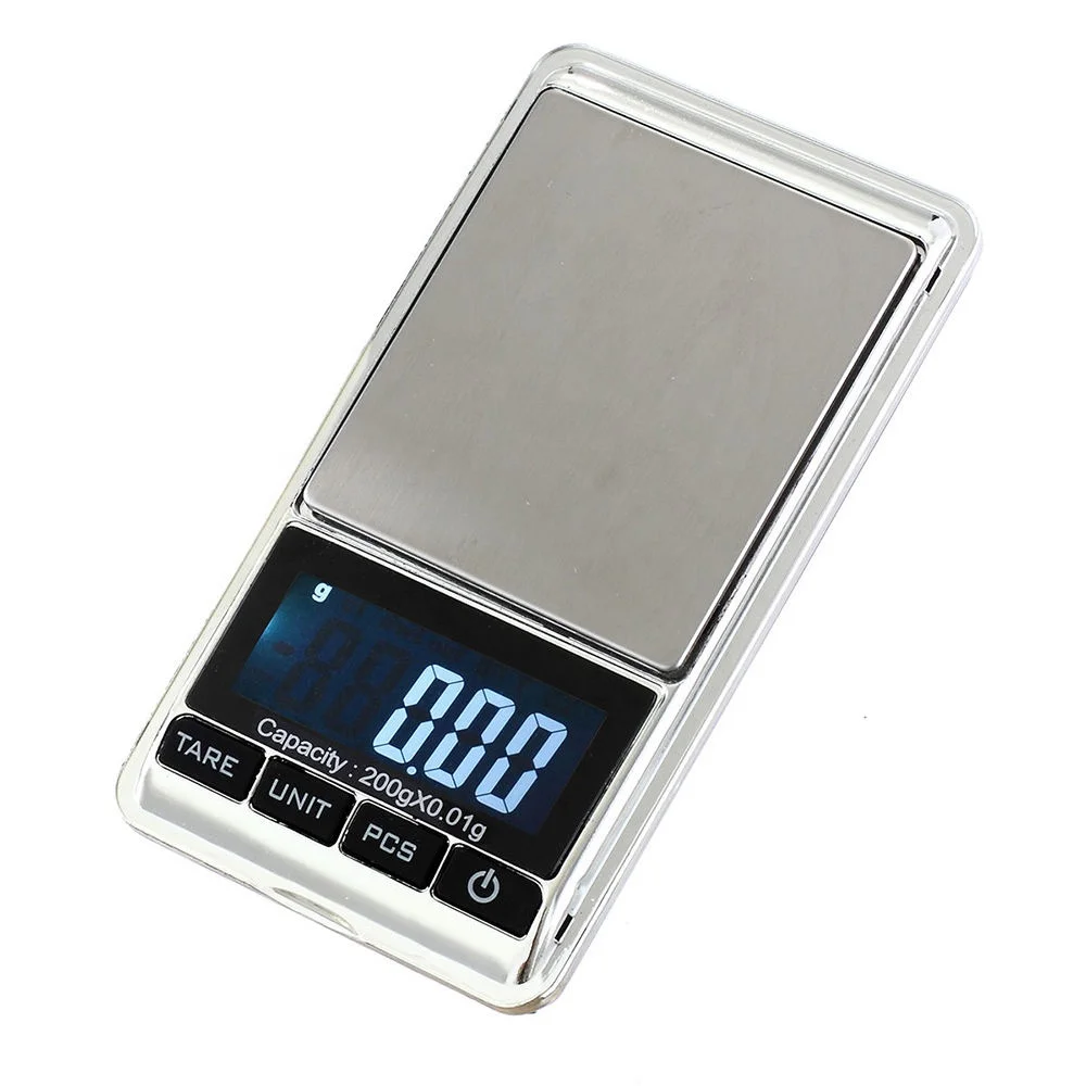 Mini LCD Electronic Digital Pocket Scale 100Gx0.01G Jewelry Gold Weighting  Gram Balance Weight Scales Small