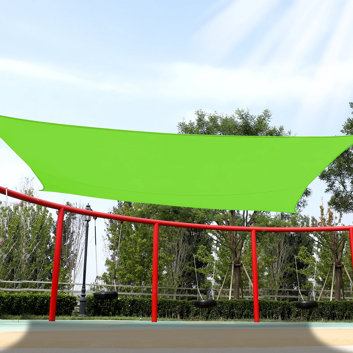 Wholesale Non Waterproof HDPE Shade Fabric Sail and Waterproof Sun Shadow Canvas Used for Car Parking Garden Cloth Sails