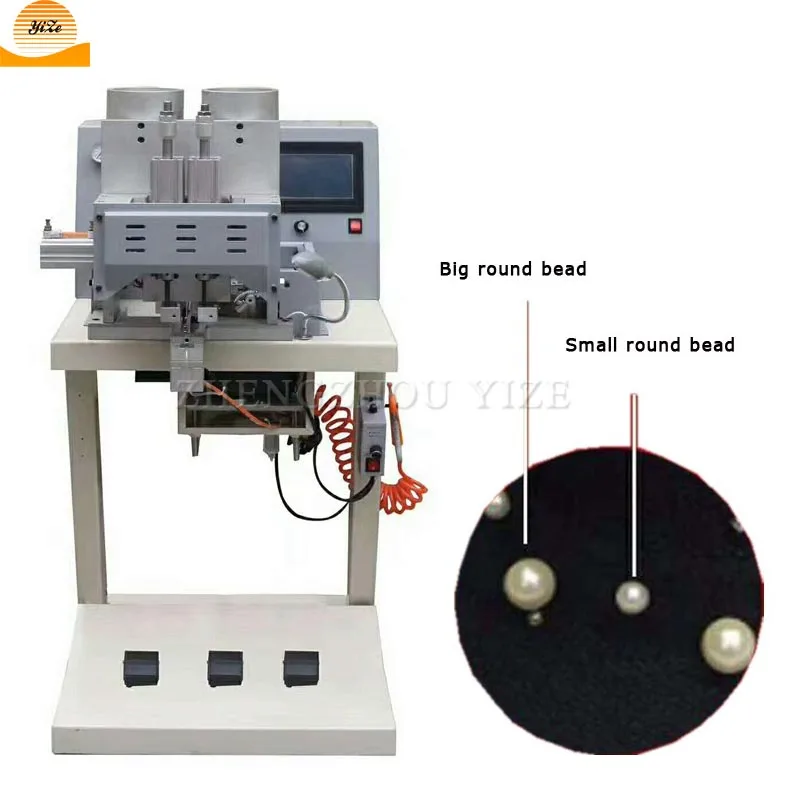 Automatic Heymman Pearls Setting Manual Beans Pearl Fixing Instrument Bead Nailed Beads Attaching Machine