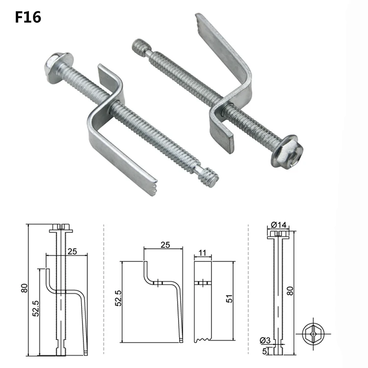 Easy Installation Countertop Quick Clip For Granite In Bathroom And